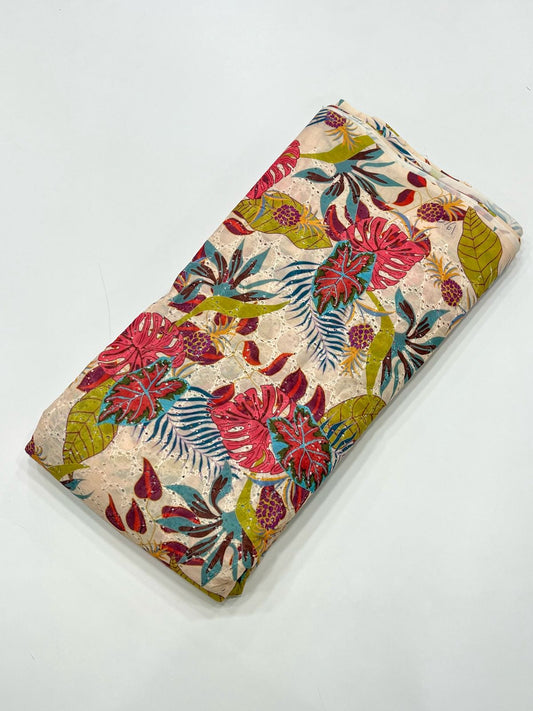 FOOTBALL HAKOBA FLORAL FABRIC