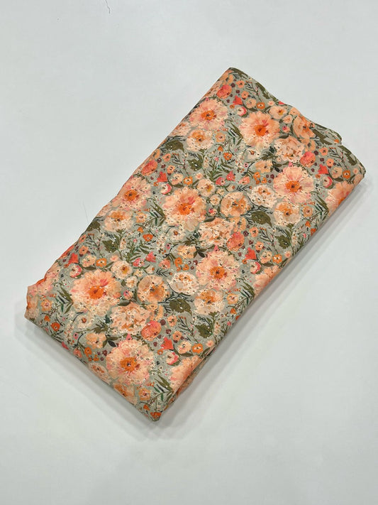 FOOTBALL HAKOBA FLORAL FABRIC