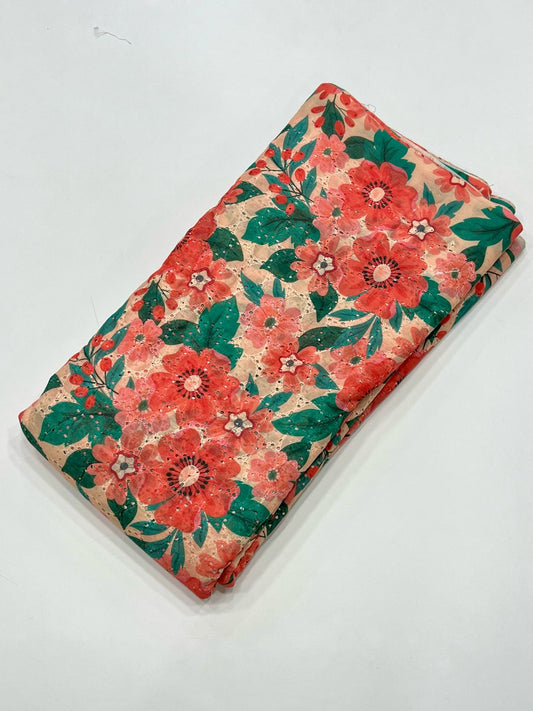 FOOTBALL HAKOBA FLORAL FABRIC