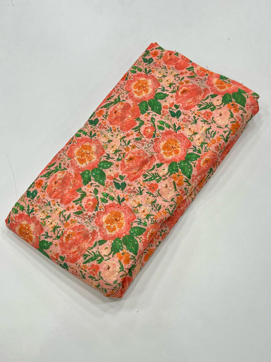 FOOTBALL HAKOBA FLORAL FABRIC