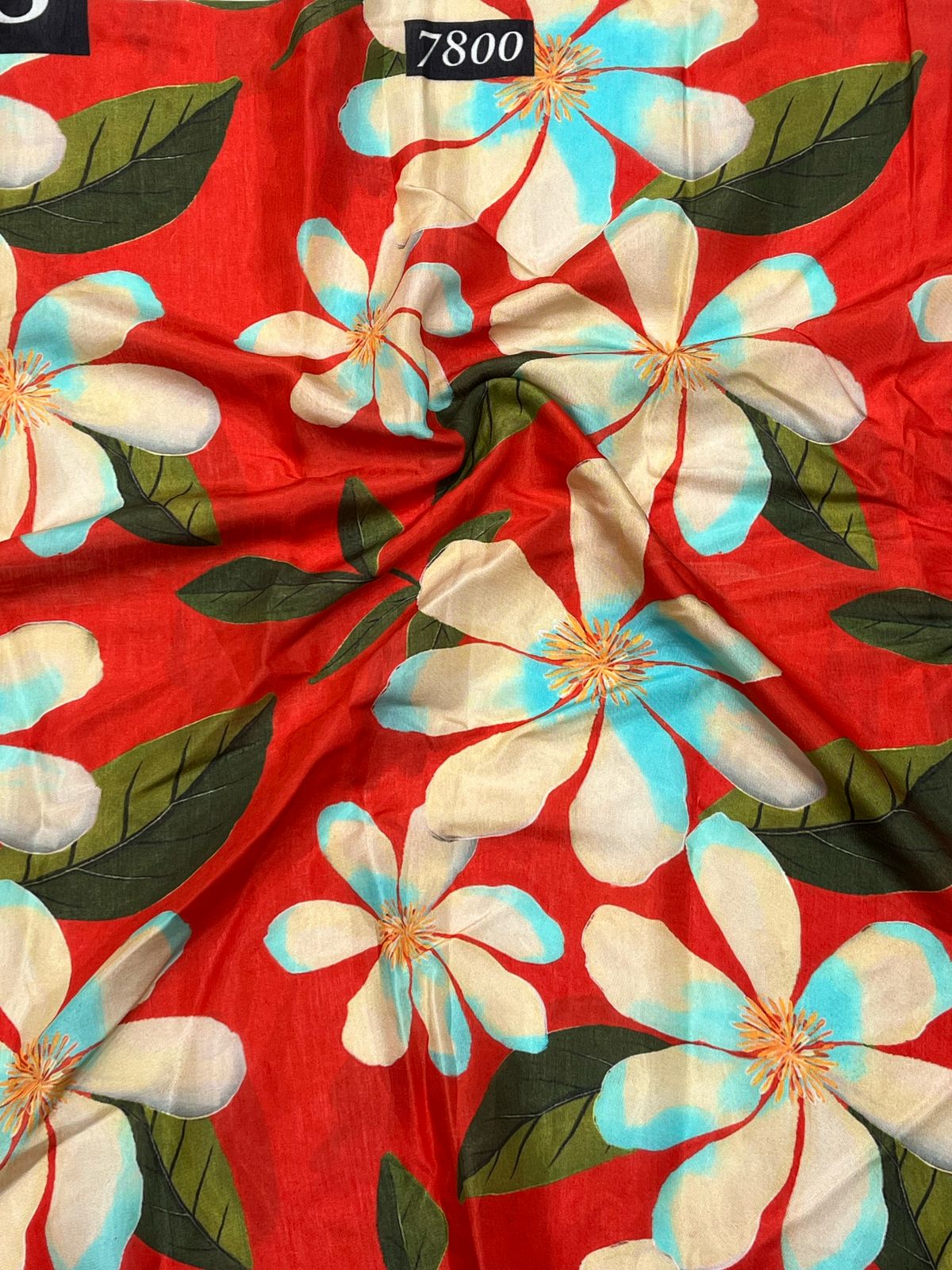 Floral Prints On Pure Viscose Muslin