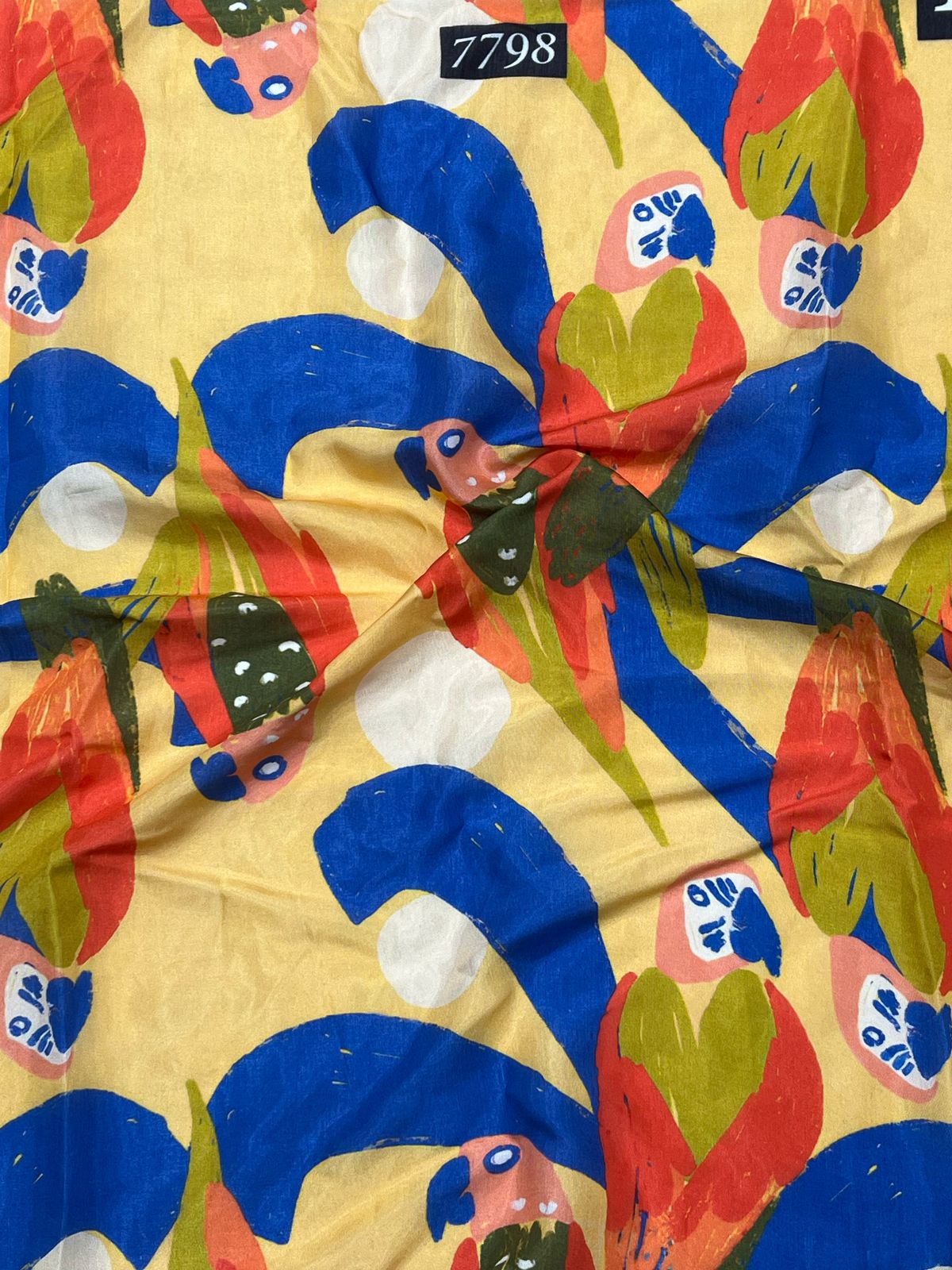 Floral Prints On Pure Viscose Muslin