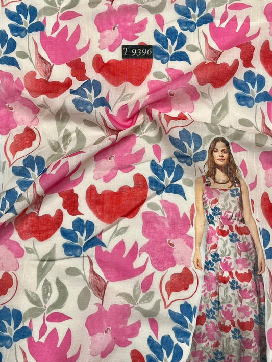 Linen FLORAL PRINT
