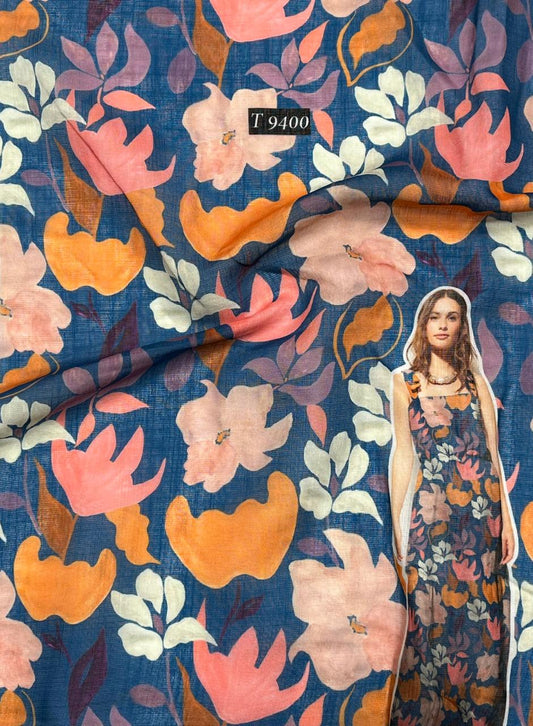 Linen FLORAL PRINT