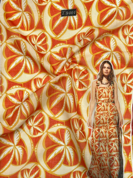 Linen FLORAL PRINT