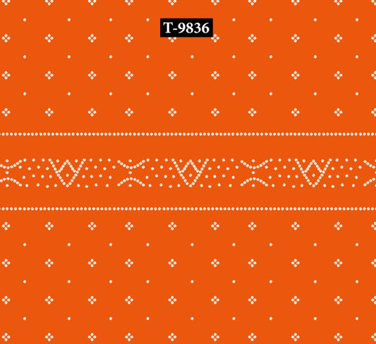 BANDHANI PRINT ON MUSLIN