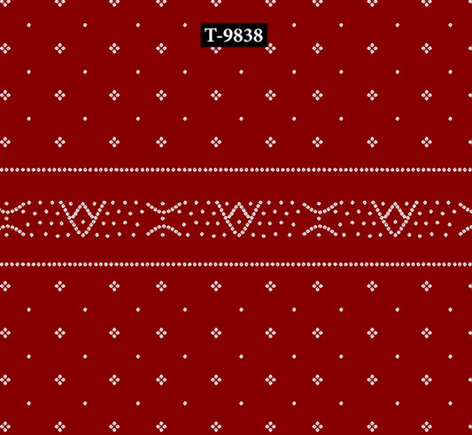 BANDHANI PRINT ON MUSLIN