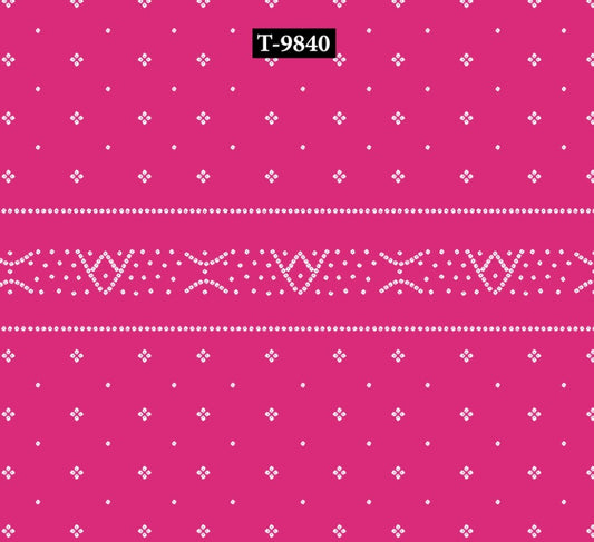 BANDHANI PRINT ON MUSLIN