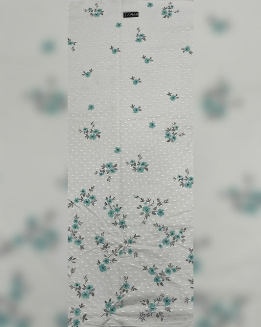 New floral pattern Cotton Embroidery Fabric