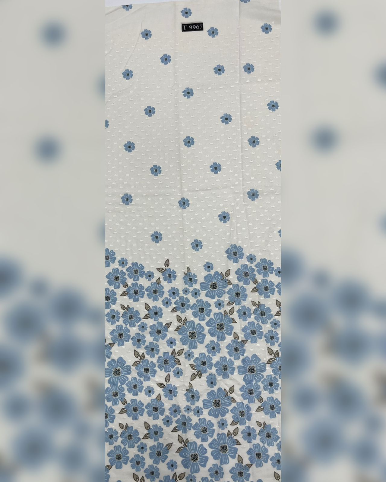 New floral pattern Cotton Embroidery Fabric