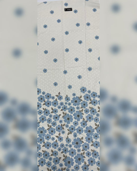 New floral pattern Cotton Embroidery Fabric