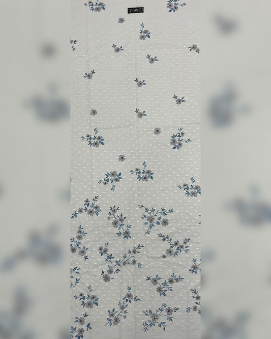 New floral pattern Cotton Embroidery Fabric