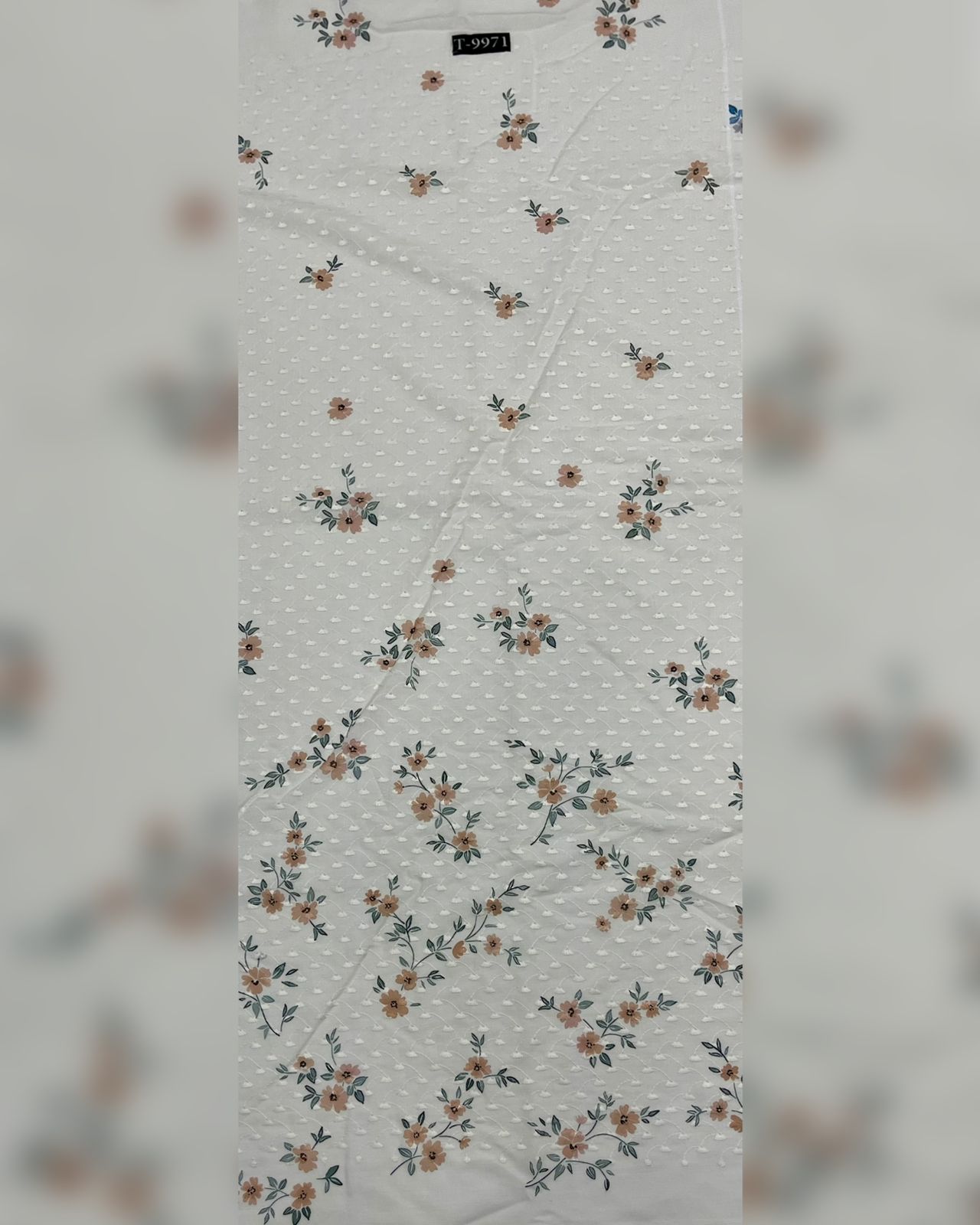 New floral pattern Cotton Embroidery Fabric