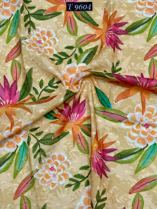 NEW COTTON EMBROIDERY FABRICS