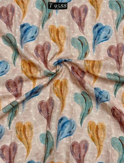 Wholesale FLORAL ABSTRACT COTTON EMBROIDERY FABRICS | The Wardrobe Fabrics