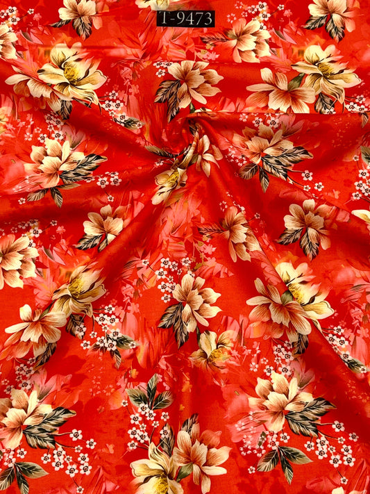 SOFT COTTON SUMMER FLORAL PRINTS