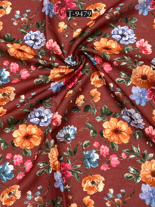 SOFT COTTON SUMMER FLORAL PRINTS
