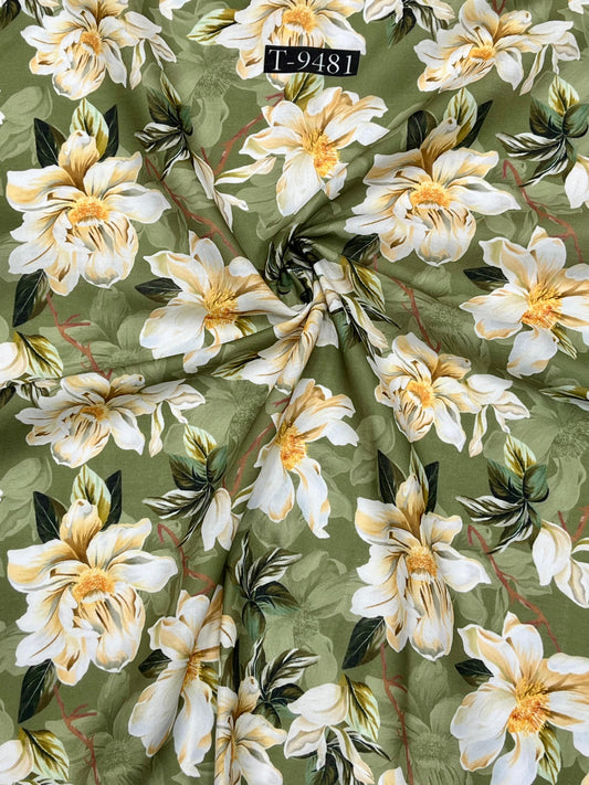 SOFT COTTON SUMMER FLORAL PRINTS