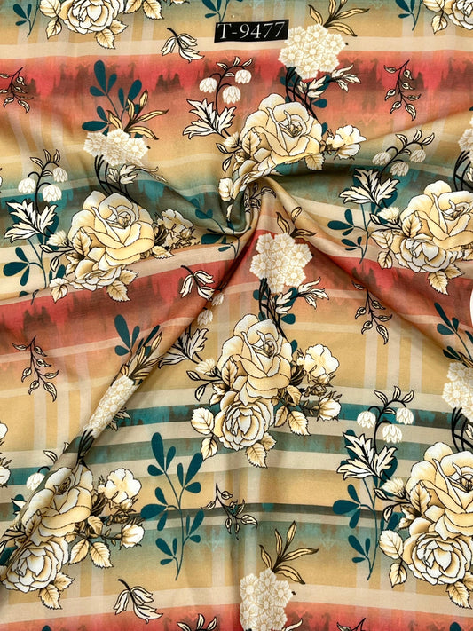 SOFT COTTON SUMMER FLORAL PRINTS