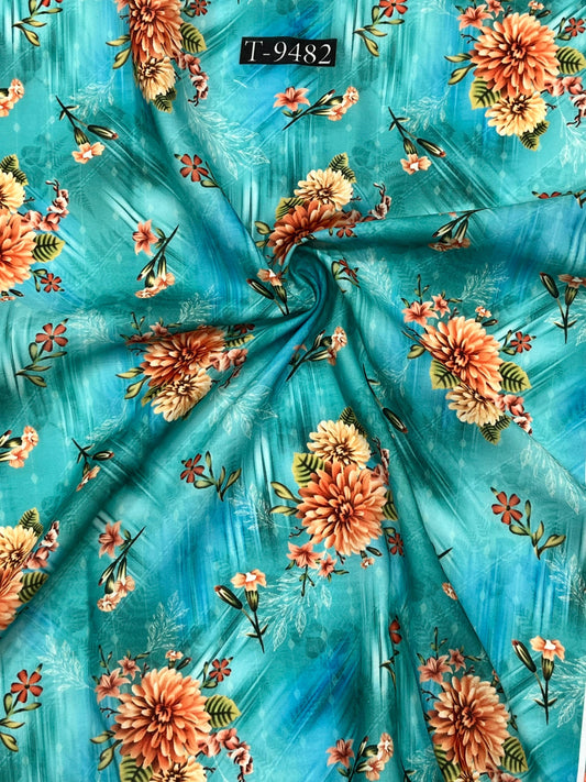 SOFT COTTON SUMMER FLORAL PRINTS