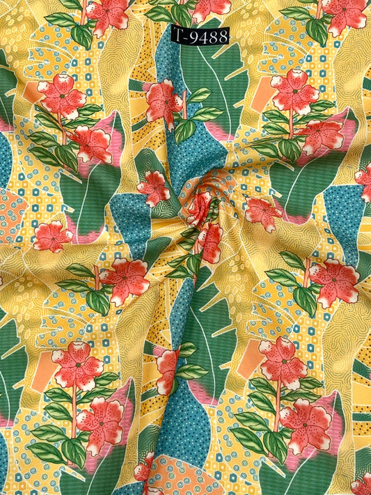 SOFT COTTON SUMMER FLORAL PRINTS