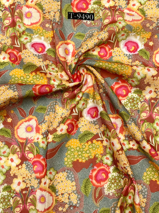 SOFT COTTON SUMMER FLORAL PRINTS