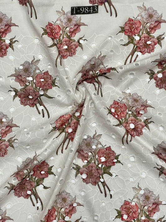 NEW FLORAL EXPORT COTTON HAKOBA