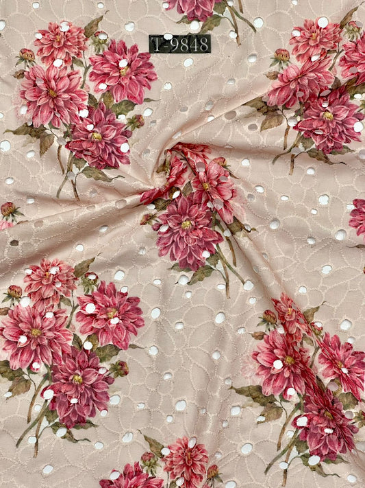 NEW FLORAL EXPORT COTTON HAKOBA
