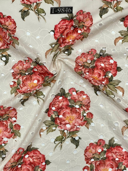 NEW FLORAL EXPORT COTTON HAKOBA