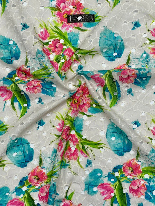 NEW FLORAL EXPORT COTTON HAKOBA