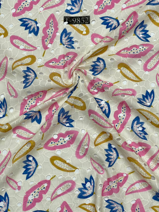 NEW FLORAL EXPORT COTTON HAKOBA