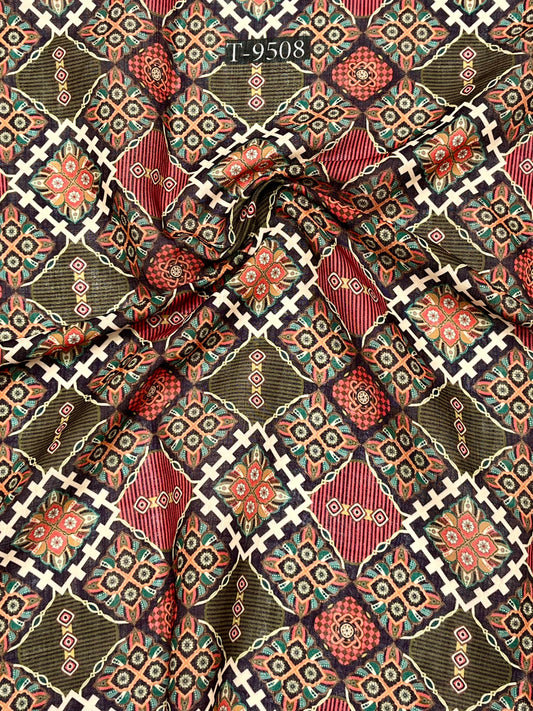 SUMMER COOL FLORAL LINEN FABRICS