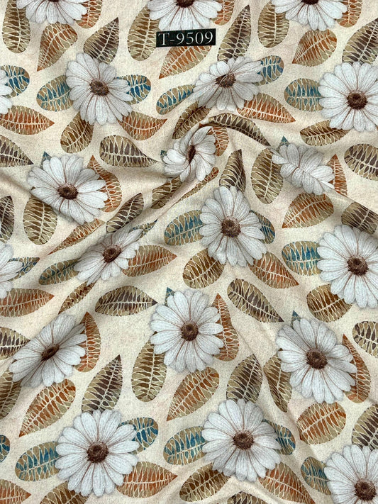 SUMMER COOL FLORAL LINEN FABRICS