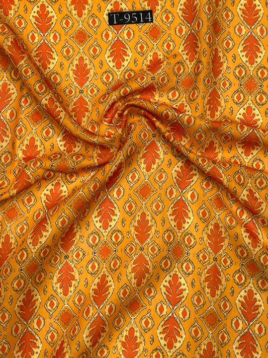 SUMMER COOL FLORAL LINEN FABRICS