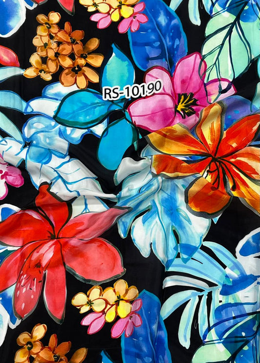PURE VISCOSE MUSLIN MIXED PRINTS