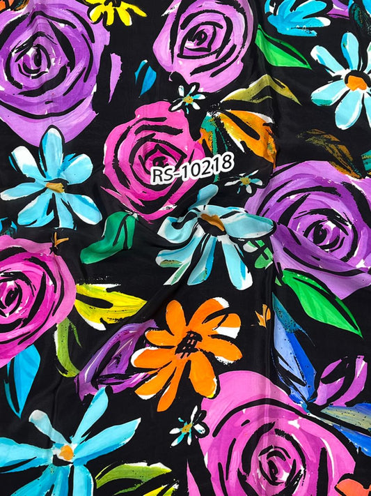PURE VISCOSE MUSLIN MIXED PRINTS