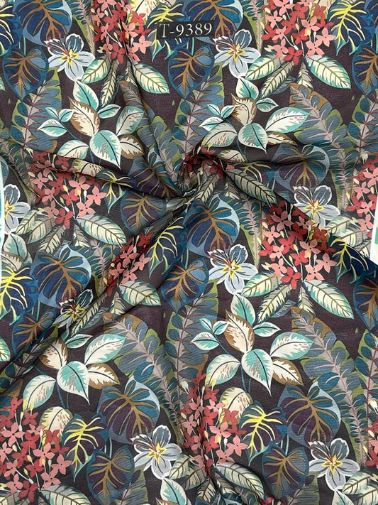 NEW GEORGETTE FLORALS SUMMER COOL PRINTS