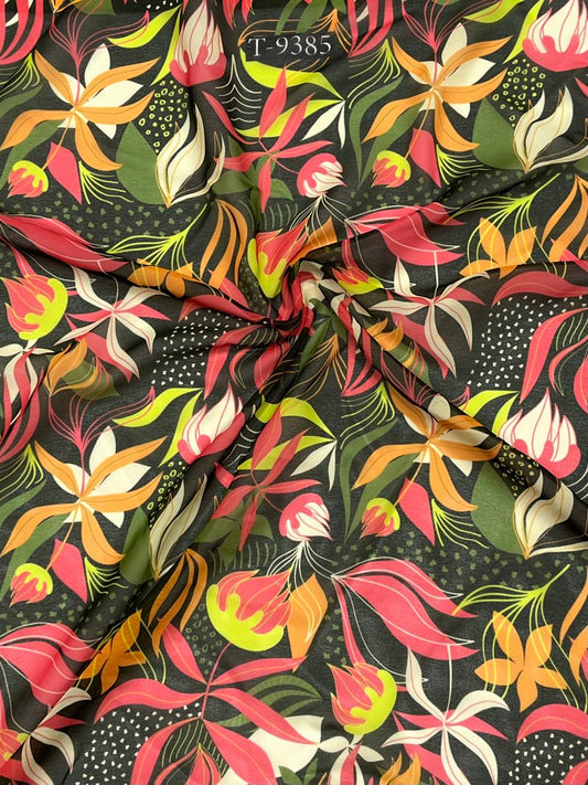 NEW GEORGETTE FLORALS SUMMER COOL PRINTS