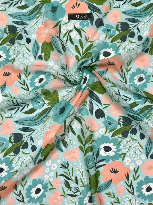 NEW GEORGETTE FLORALS SUMMER COOL PRINTS