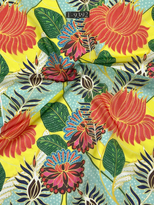 NEW GEORGETTE FLORALS SUMMER COOL PRINTS
