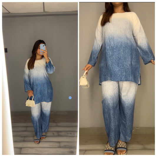 TYE DYE OMBRE CORDSET