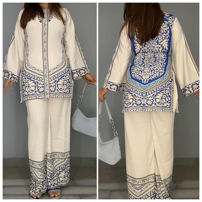 BLUE AANGAN - Imported Rayon