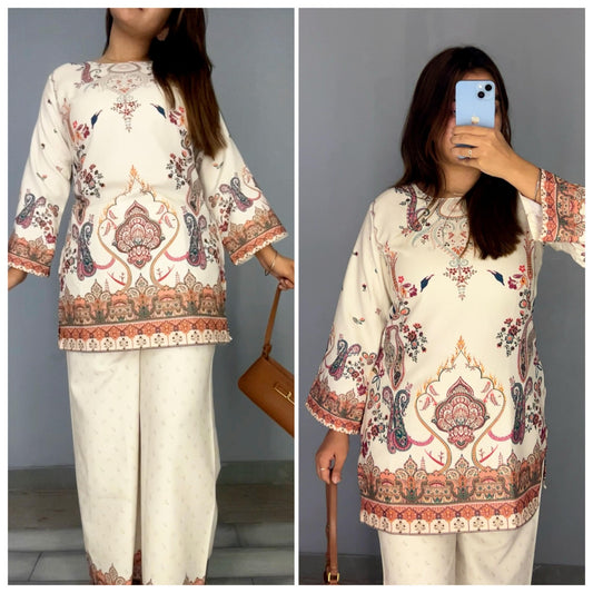Ivory Kashmiri Set