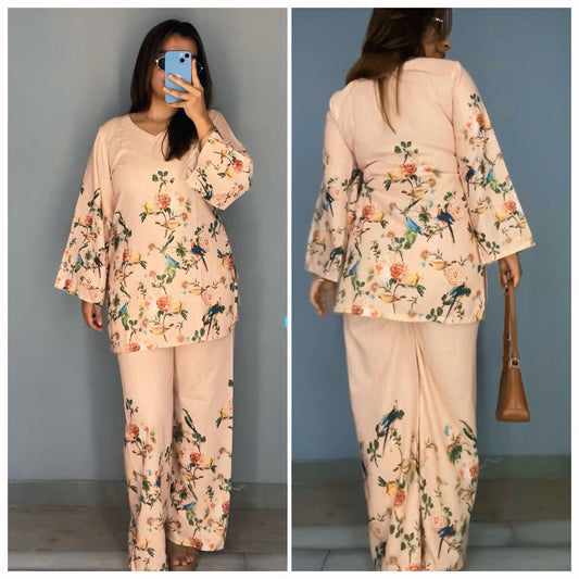 Birdsong Peach Set
