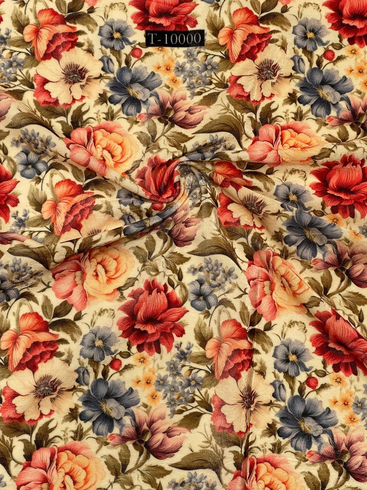 Velvet Floral Premium Print