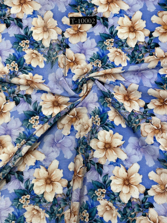 Velvet Floral Premium Print