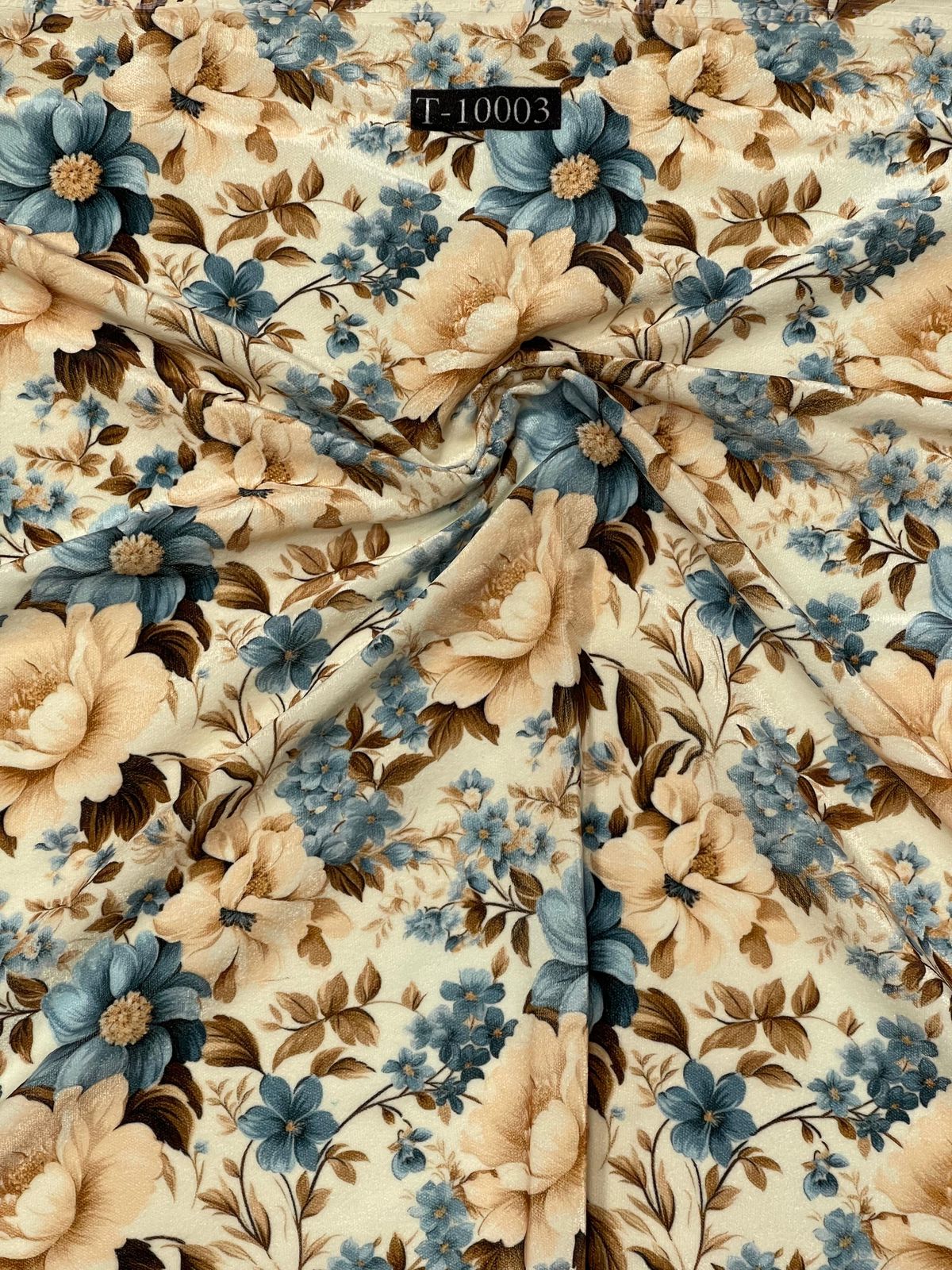 Velvet Floral Premium Print