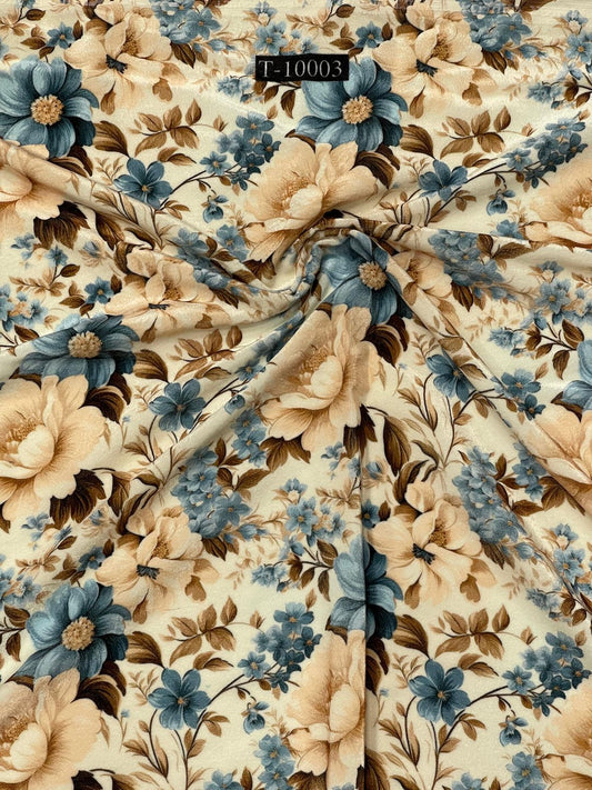 Velvet Floral Premium Print