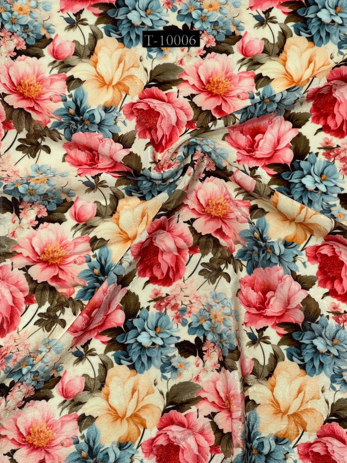 Velvet Floral Premium Print
