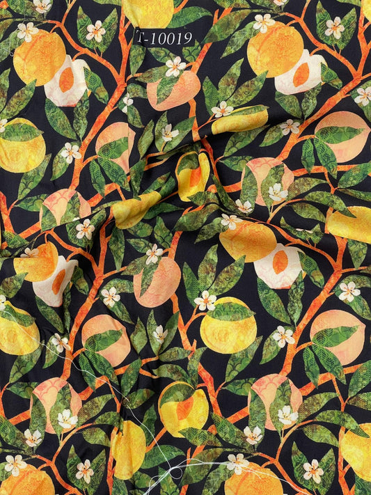 Poly Rayon Designer Floral Collection